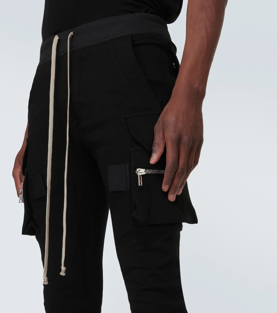 Rick Owens - Mastodon cotton cargo sweatpants