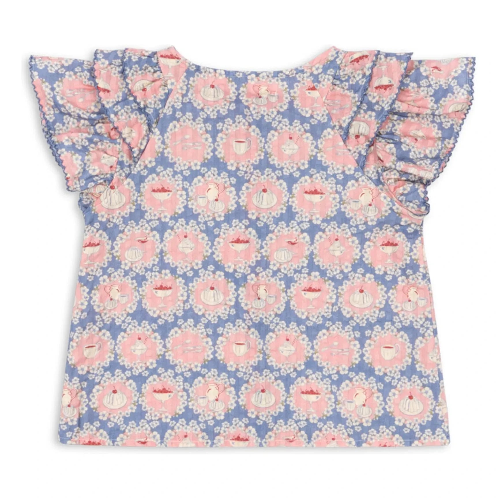 Konges Sløjd - Kim Snacks Organic Cotton Blouse | Blue