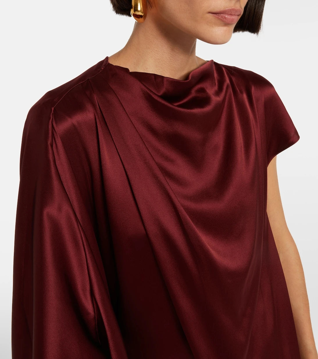 Roksanda - Hiba caped silk gown