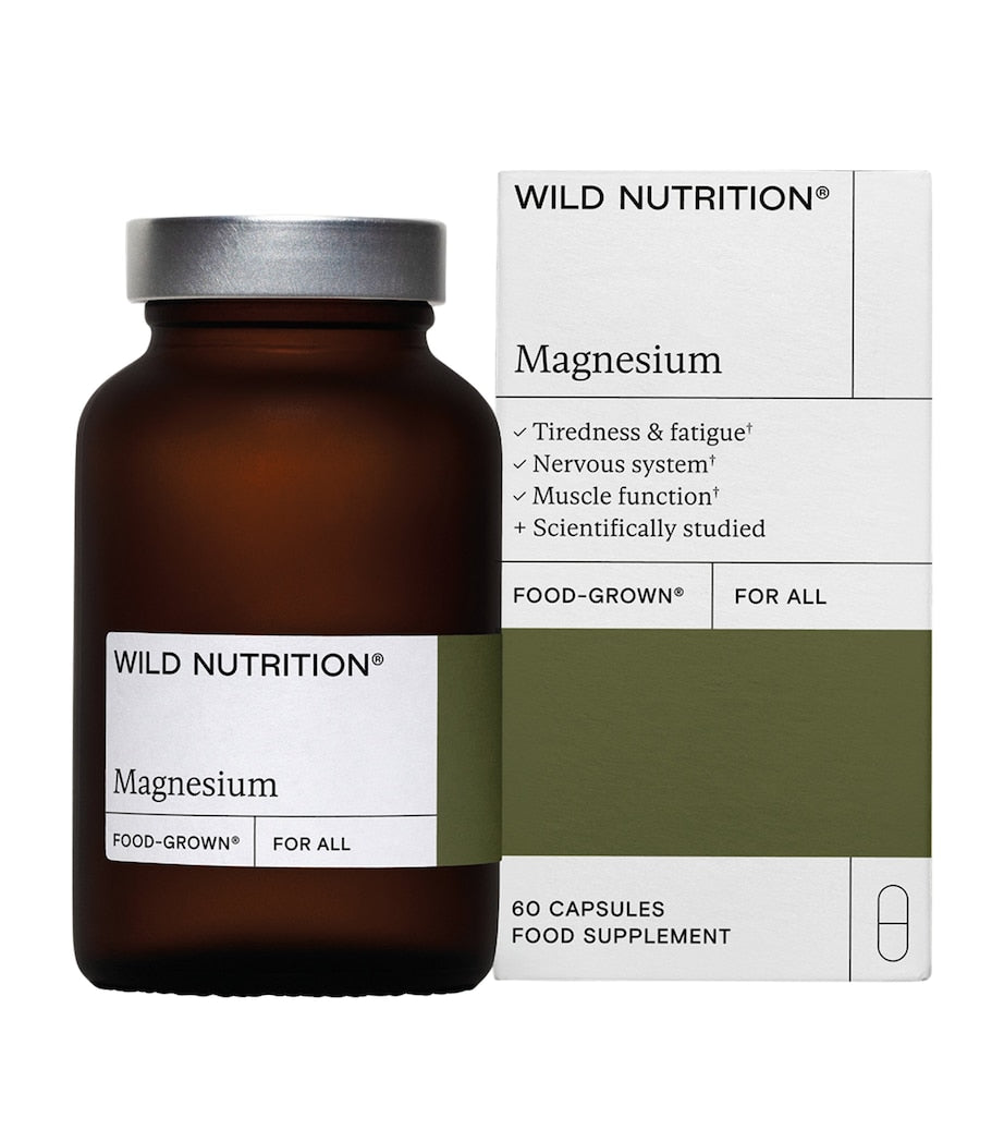 Wild Nutrition Food-Grown Magnesium (60 Capsules)