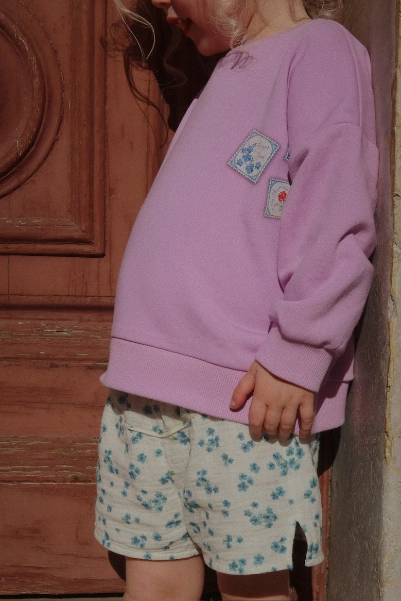 Konges Sløjd - Mioblu floral cotton shorts