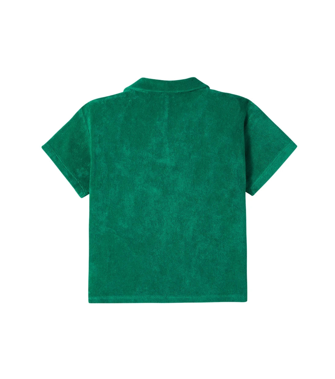 Bonton - Embroidered cotton terry polo shirt