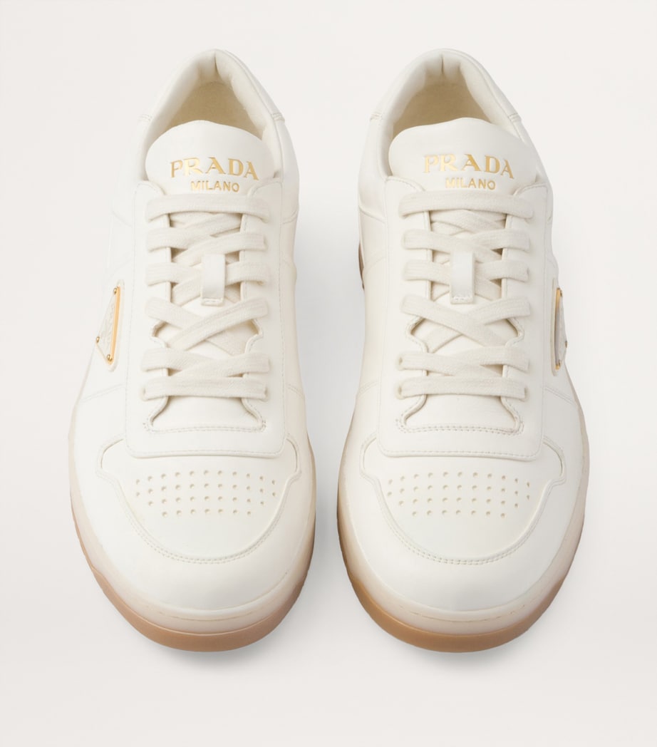Prada Nappa Leather Downtown Sneakers