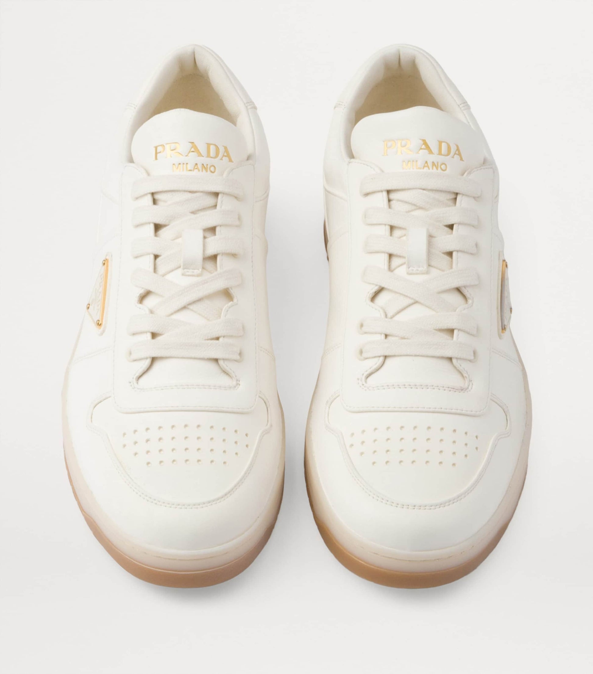 Prada Nappa Leather Downtown Sneakers