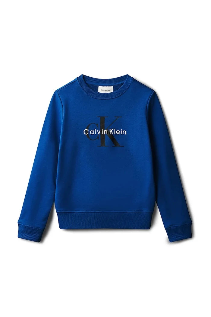 Детски памучен суичър Calvin Klein Jeans