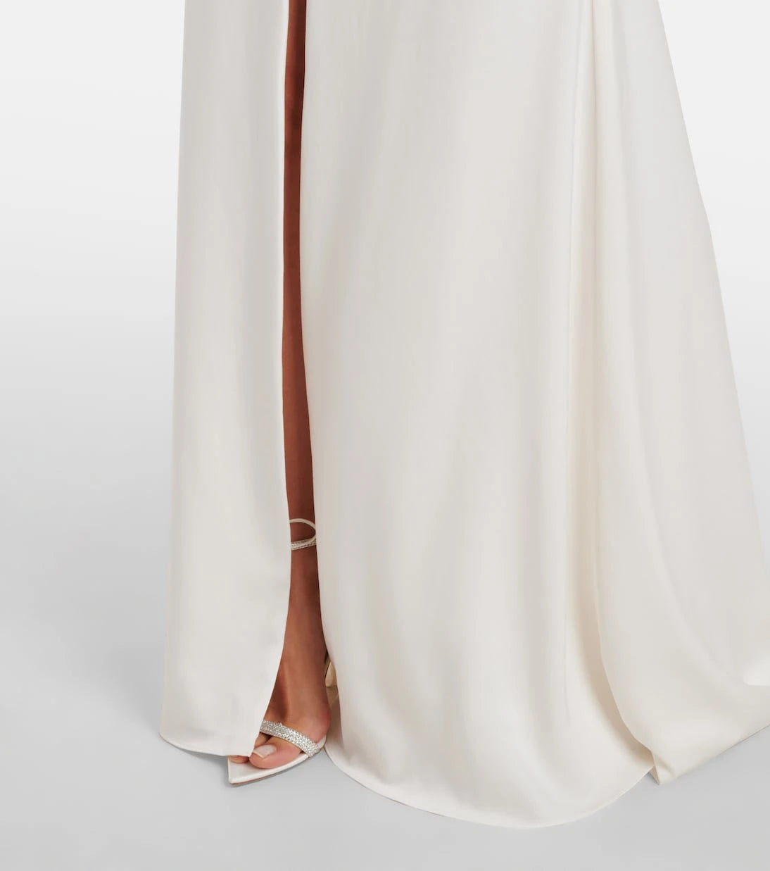 Alex Perry - Open-back satin crêpe gown