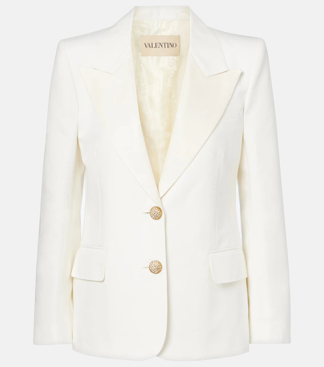 Valentino - Cotton and linen blazer