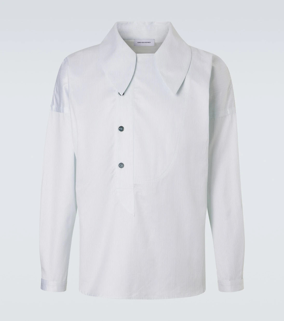 Kiko Kostadinov - Kest striped cotton shirt