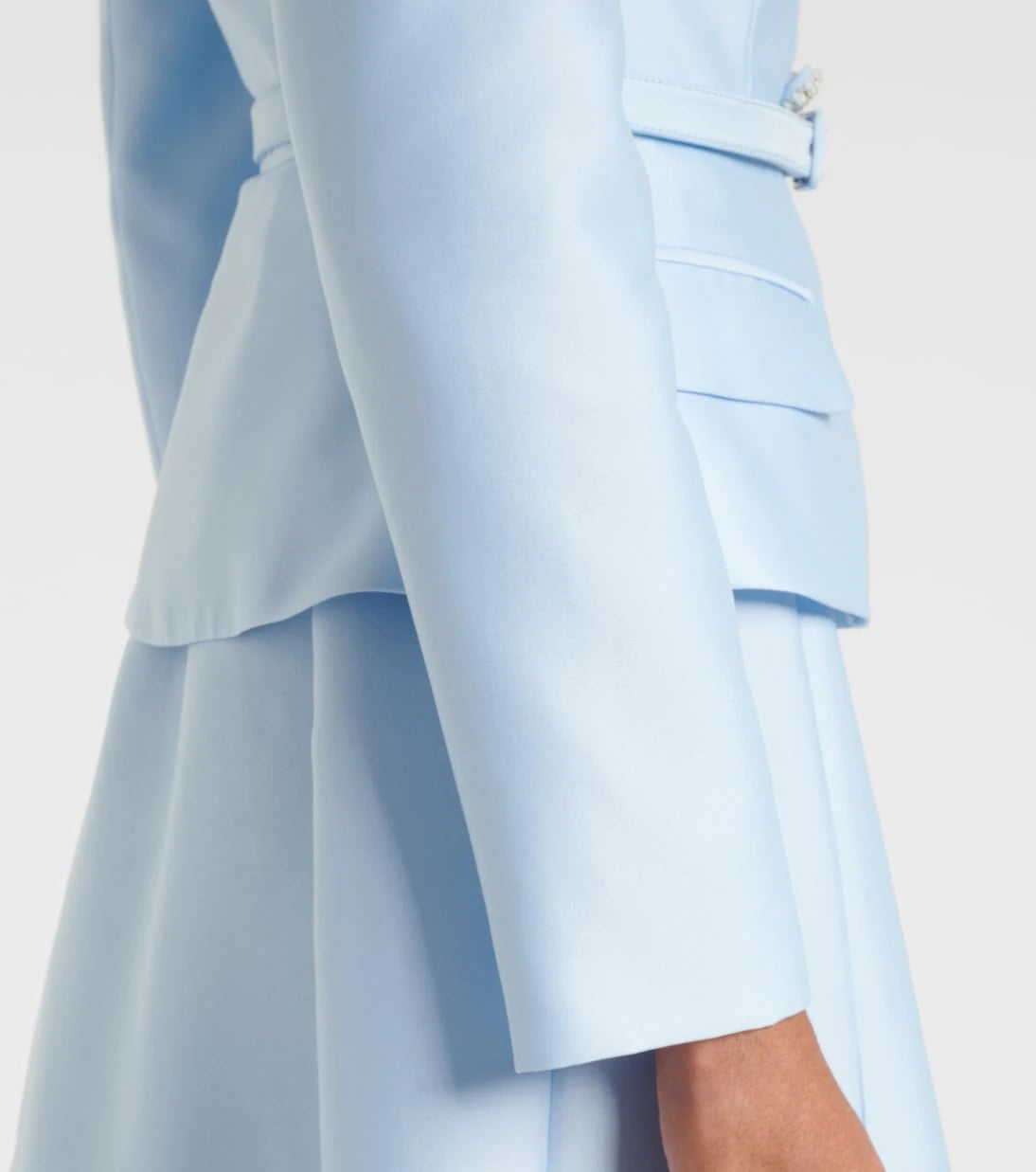 Self-Portrait - Crêpe midi dress