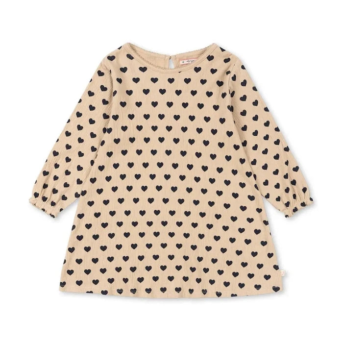 Konges Sløjd CHLEO DRESS GOTS Çocuk Pamuk Elbise