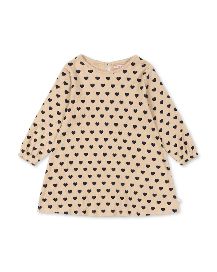 Konges Sløjd CHLEO DRESS GOTS Çocuk Pamuk Elbise