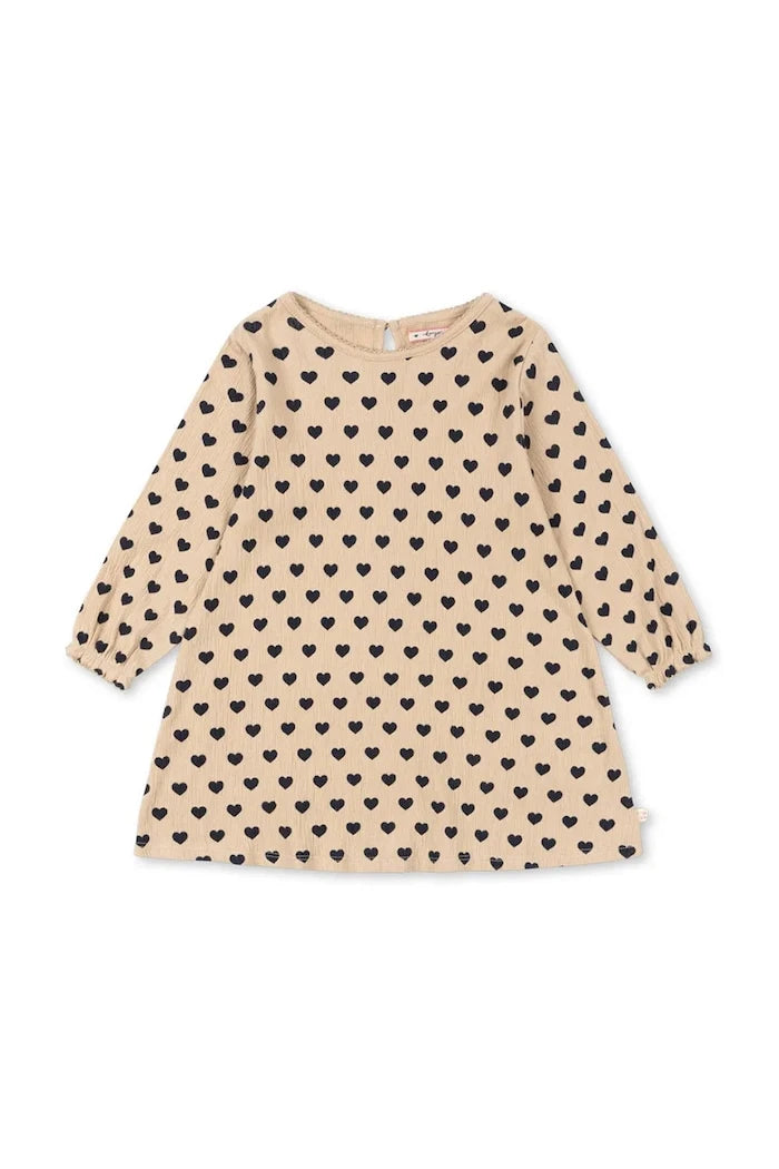 Konges Sløjd CHLEO DRESS GOTS Çocuk Pamuk Elbise