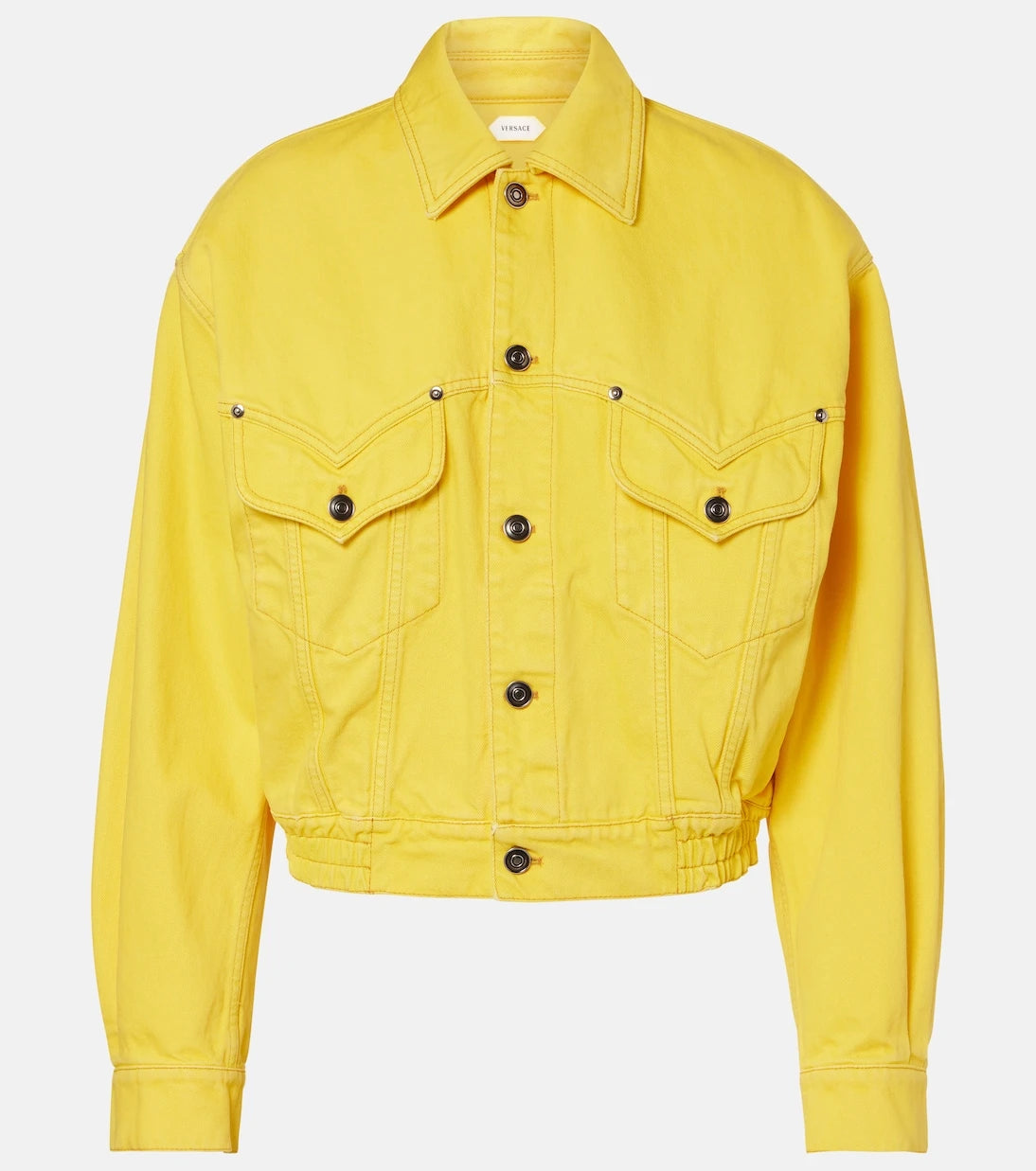 Versace - Denim blouson jacket