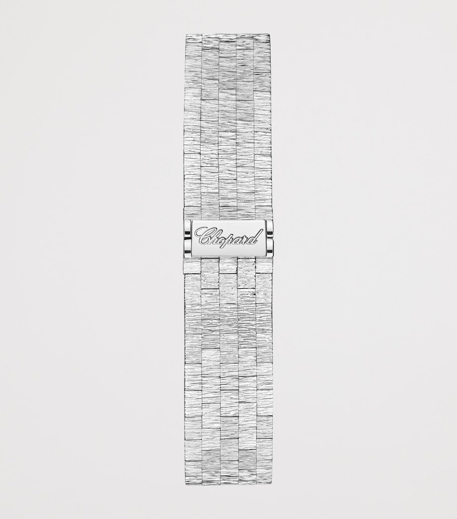 Chopard White Gold L'Heure du Diamant Watch 26mm