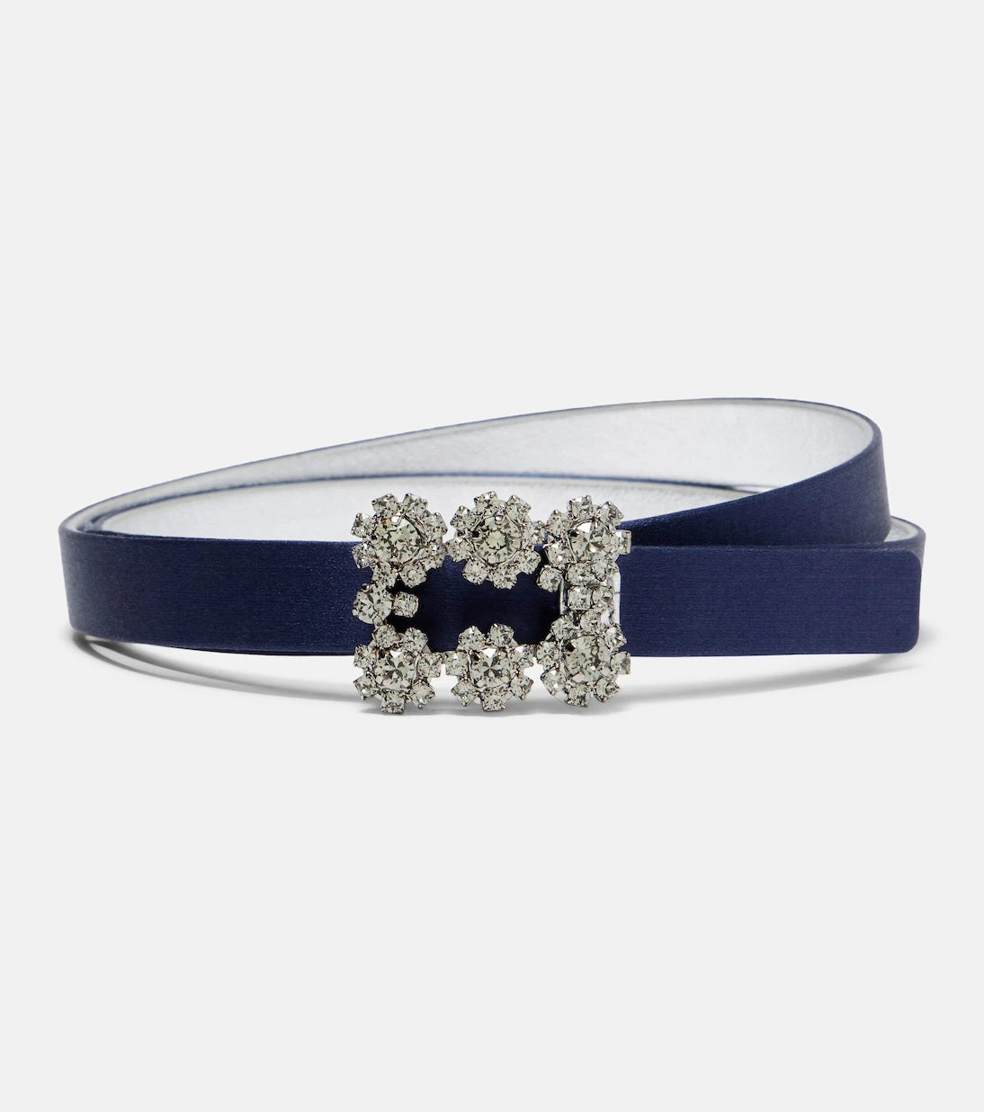 Roger Vivier - Efflorescence satin belt