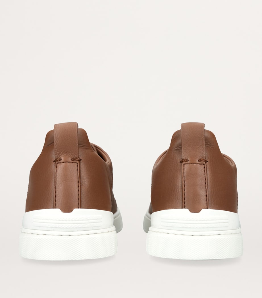 Leather Triple Stitch SECONDSKIN Sneakers