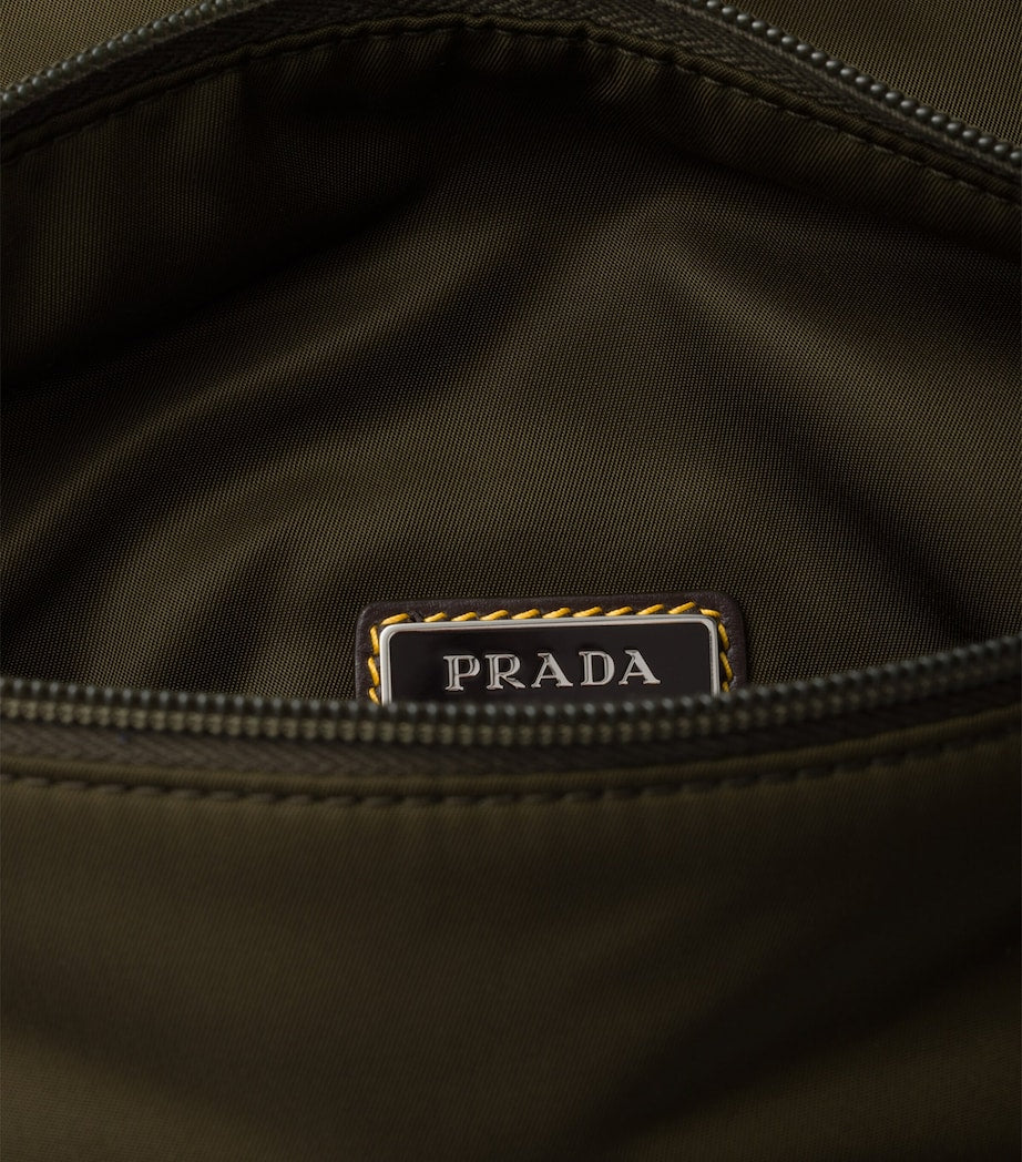 Prada Re-Nylon and Suede Belt Bag