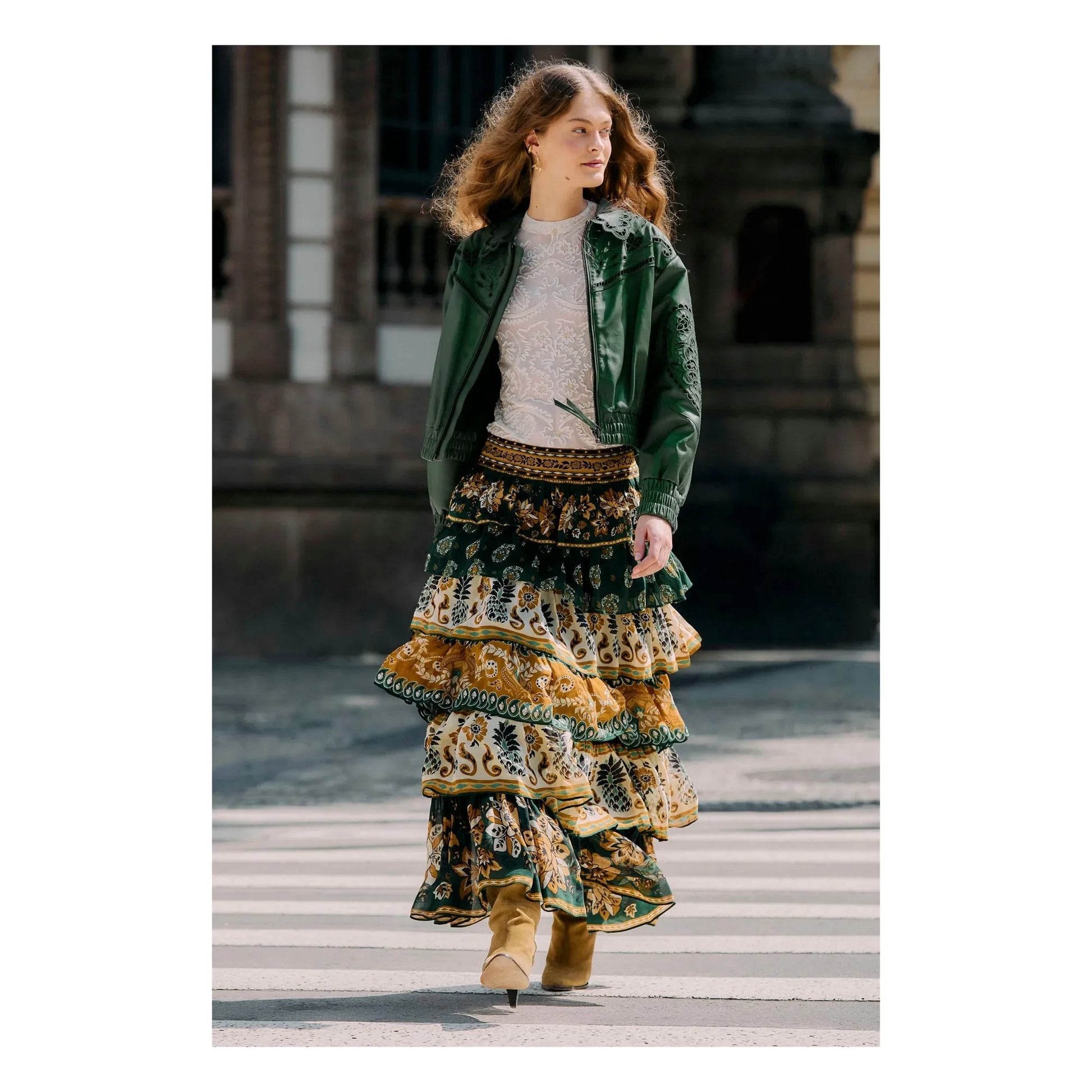Farm Rio - Ayla skirt | Green