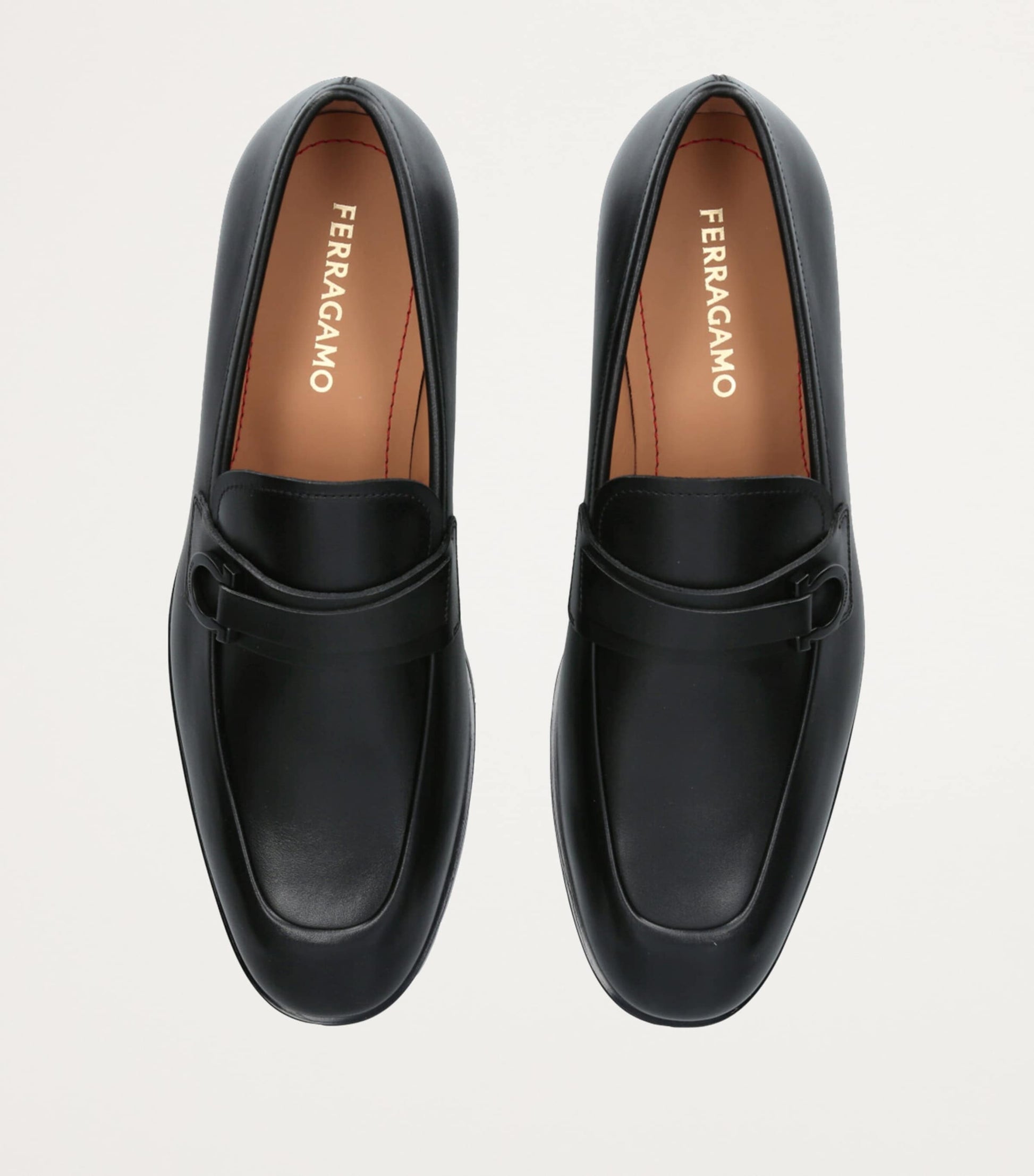 Salvatore Ferragamo Leather Florio Loafers