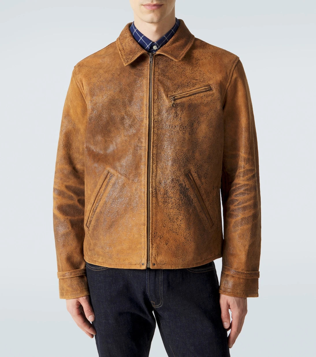 Polo Ralph Lauren - Newsboy leather jacket