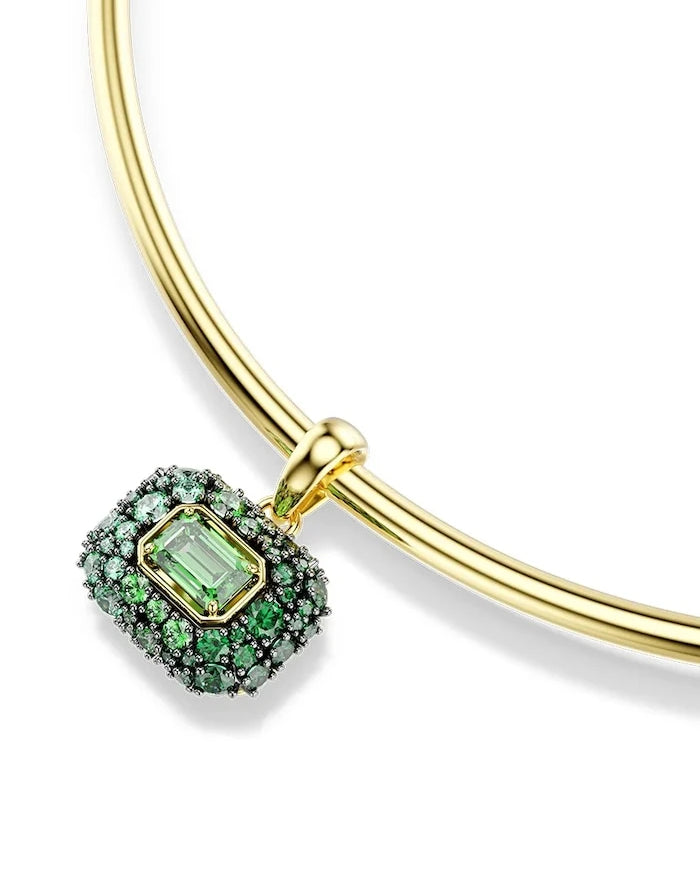 Swarovski kadın kolye uçlu altın kaplama model zirkonlu SUBLIMA