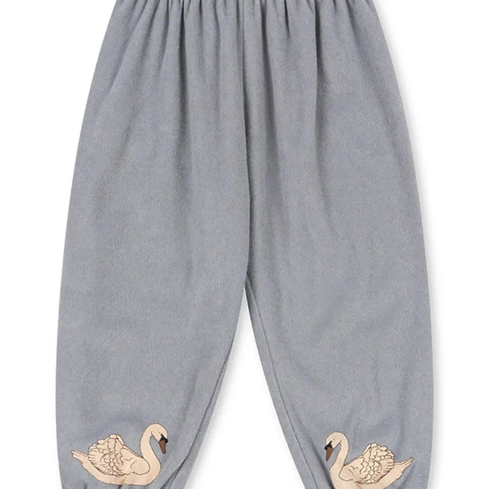 Konges Sløjd çocuk pamuklu ITTY SWEATPANTS GOTS spor pantolonu
