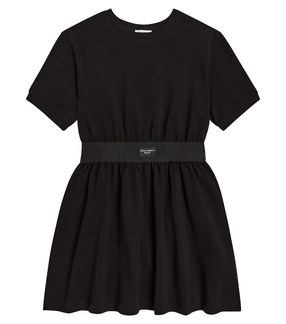Dolce&Gabbana Kids - Cotton-blend jersey dress