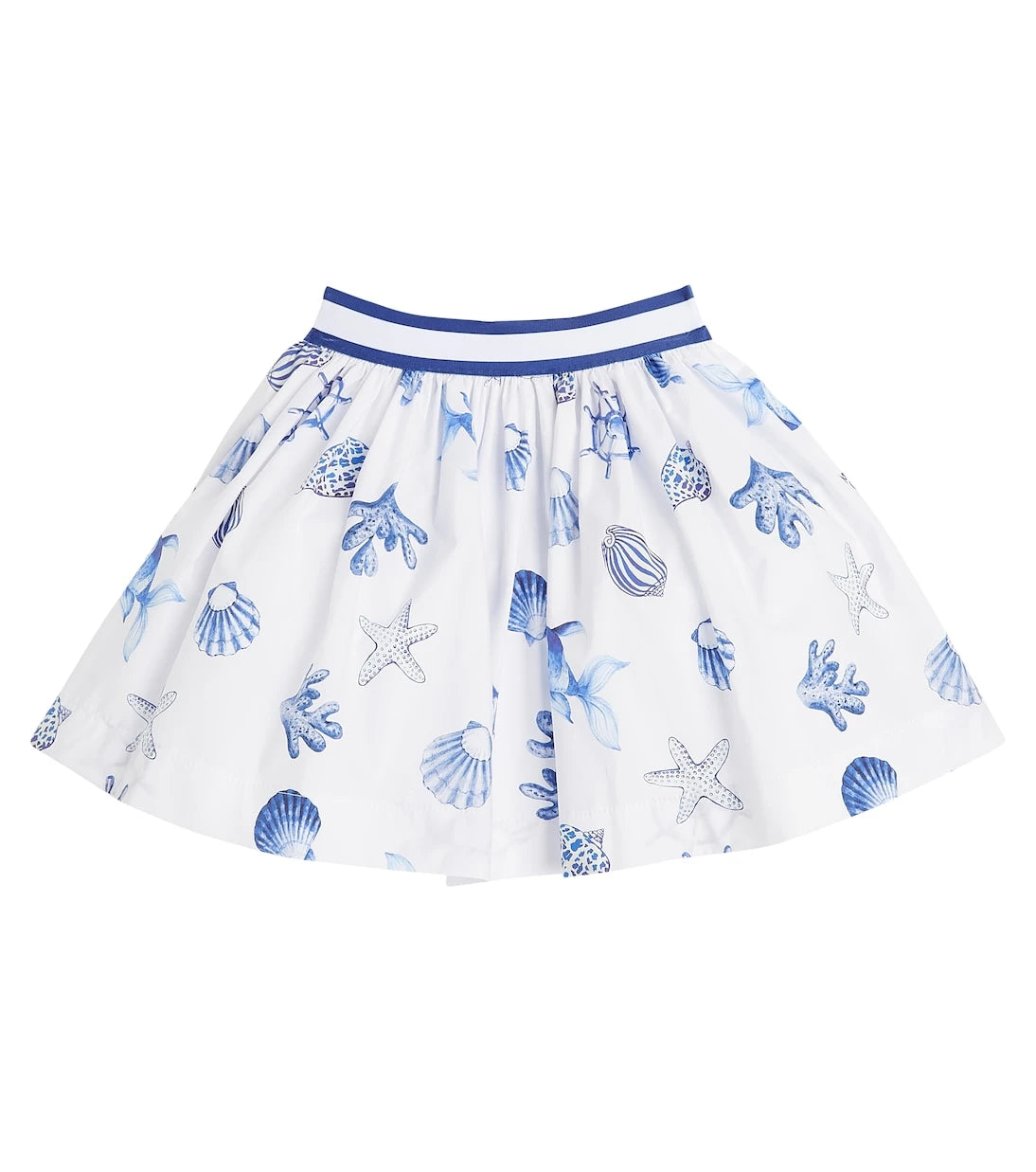 Monnalisa - Printed cotton skirt
