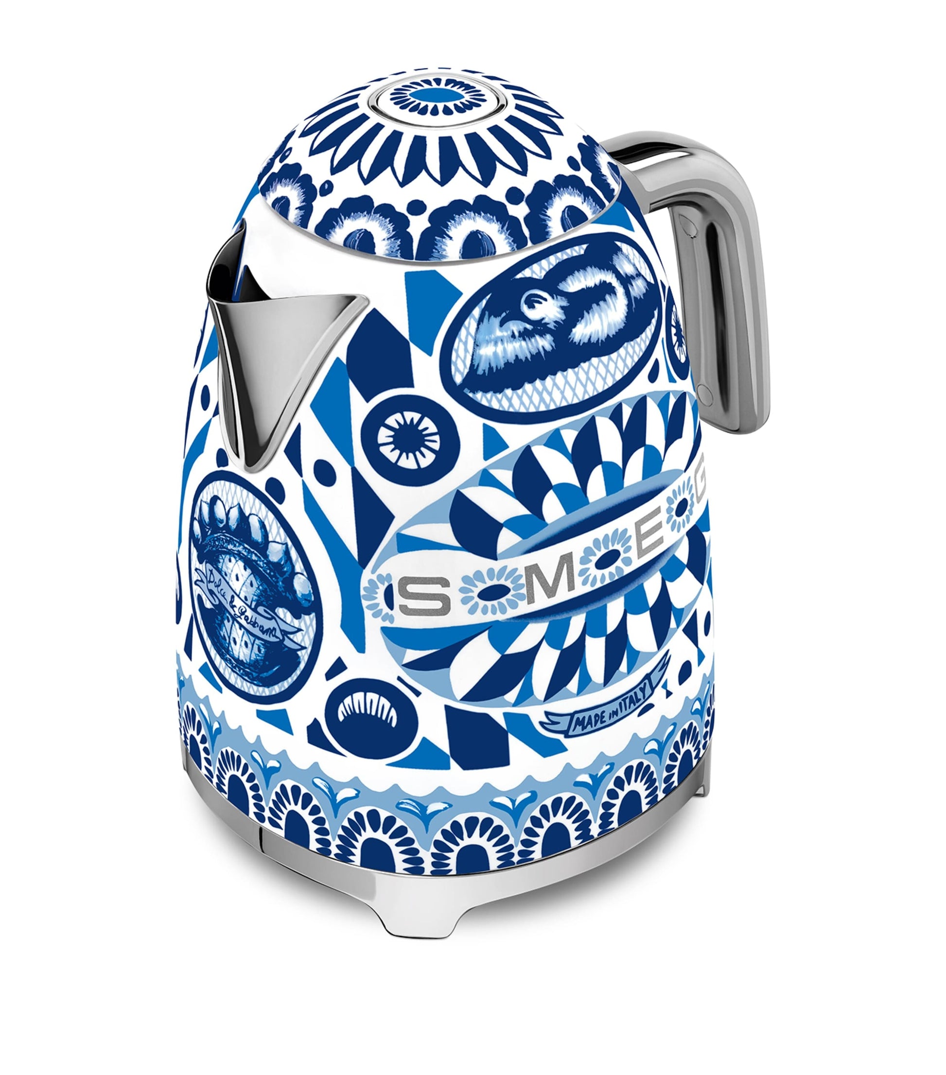 Smeg x Dolce & Gabbana Blu Mediterraneo Kettle (1.7L)