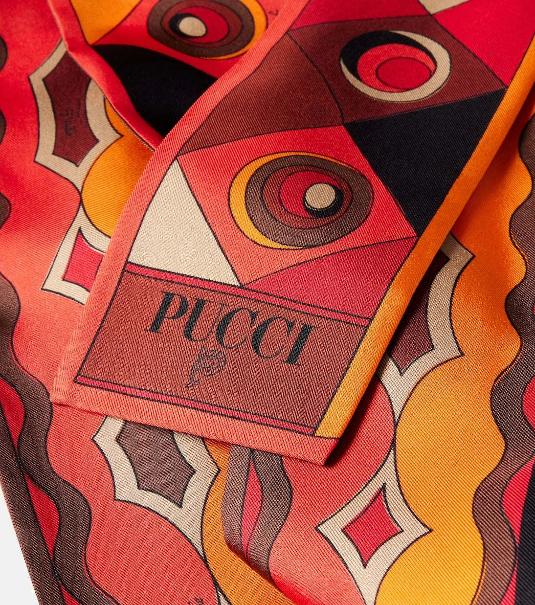 Pucci - Manuba silk twill scarf