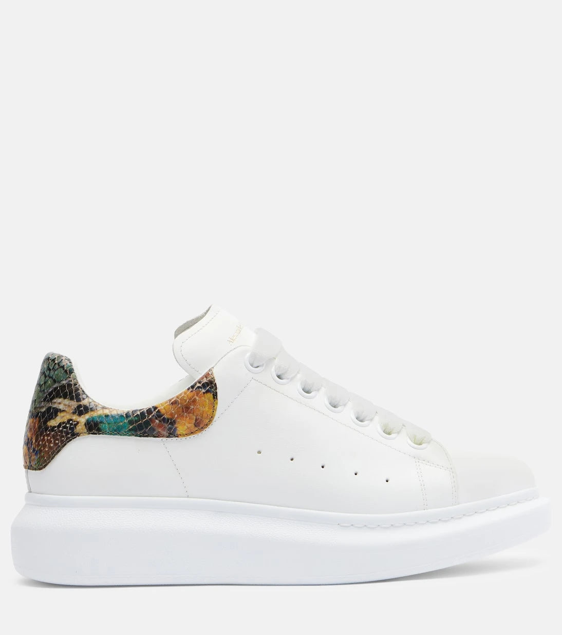 McQueen - Oversized leather sneakers