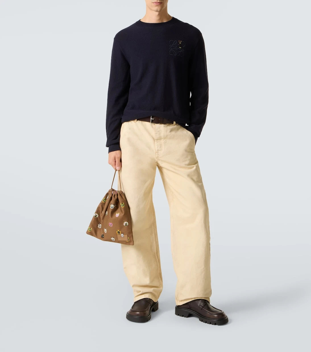 Loewe - x Louis Wain Anagram wool-blend sweater