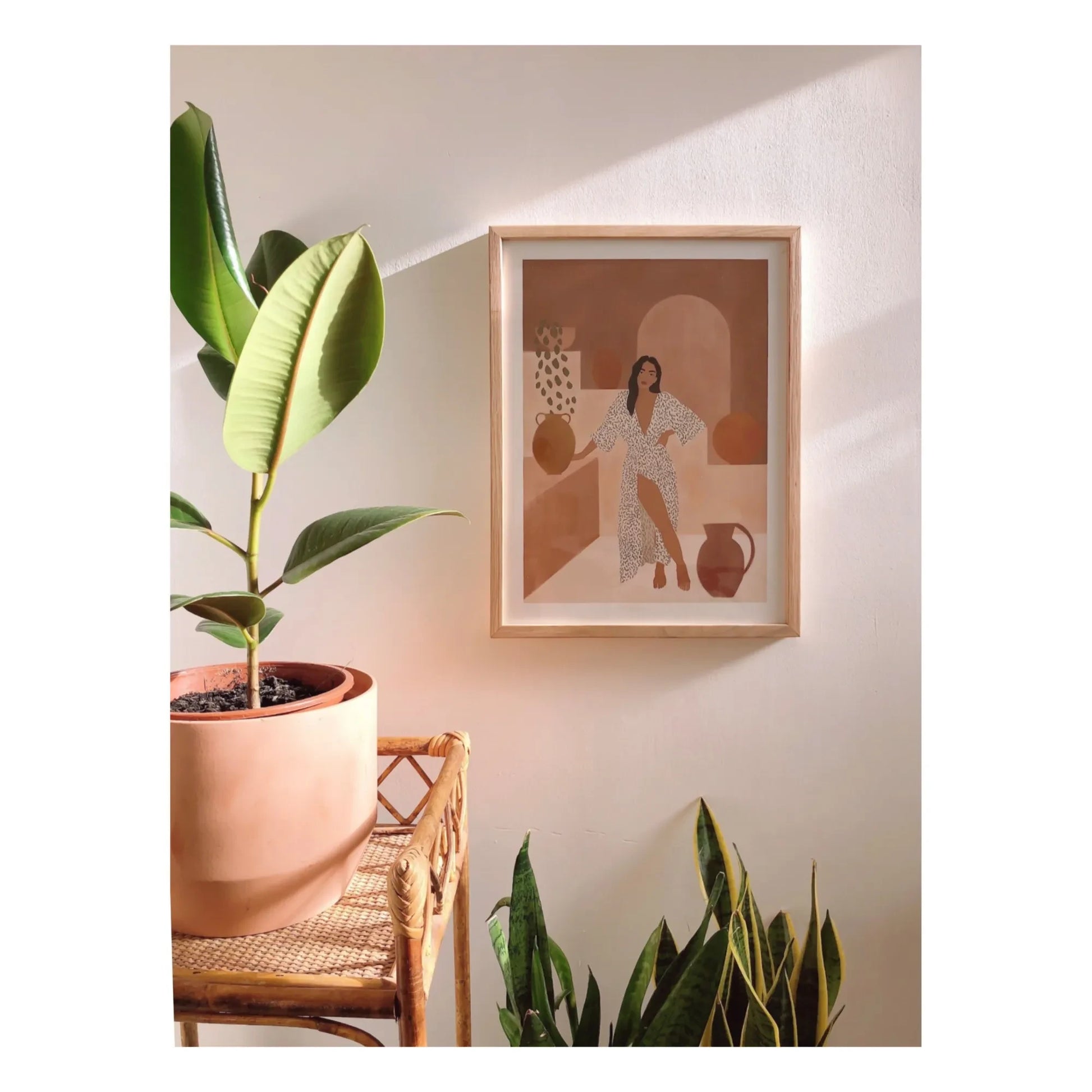 Carla Llanos - Vacation Poster