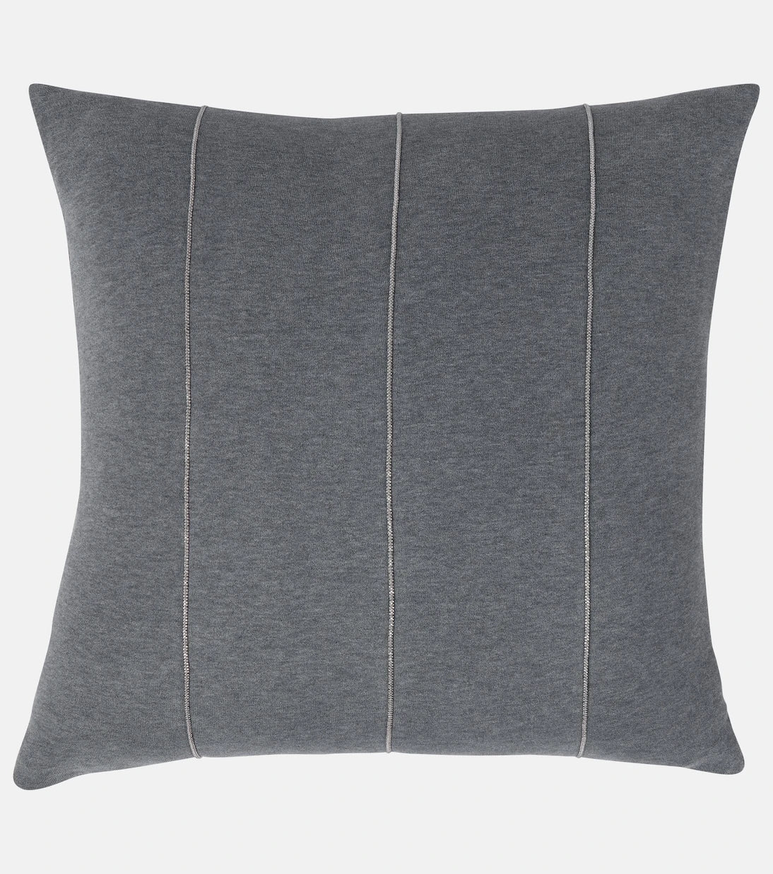 Brunello Cucinelli - Embellished cotton cushion