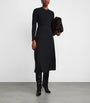 Joseph Black Jersey Midi Dress