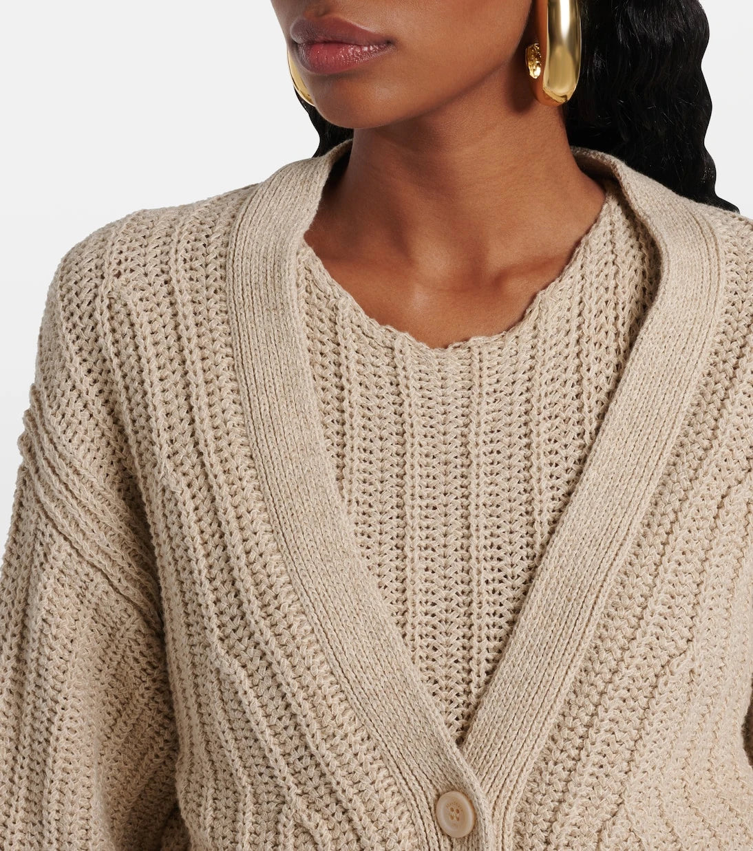 Max Mara - Stelvio linen and cotton cardigan
