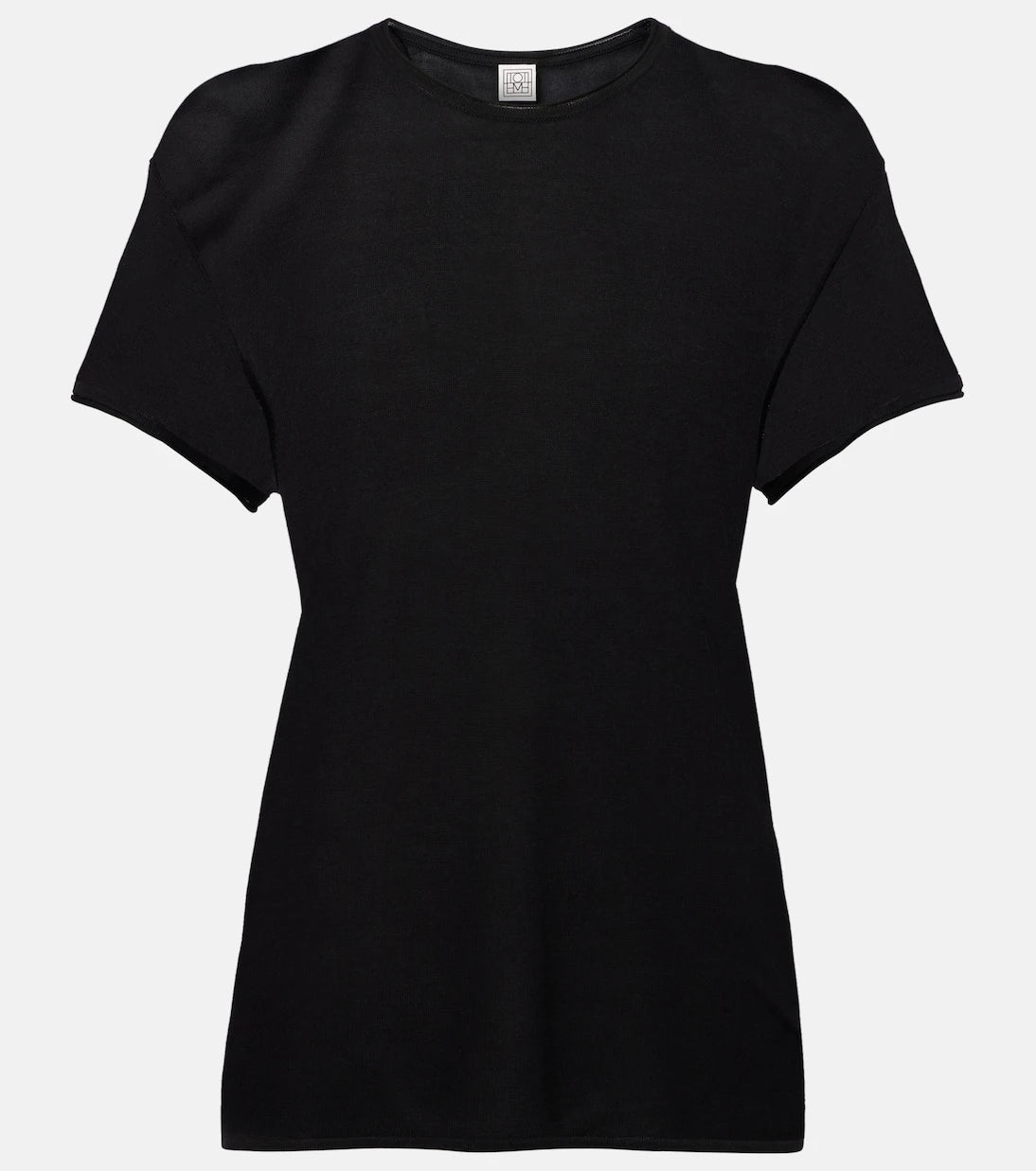 Toteme - Knitted silk t-shirt