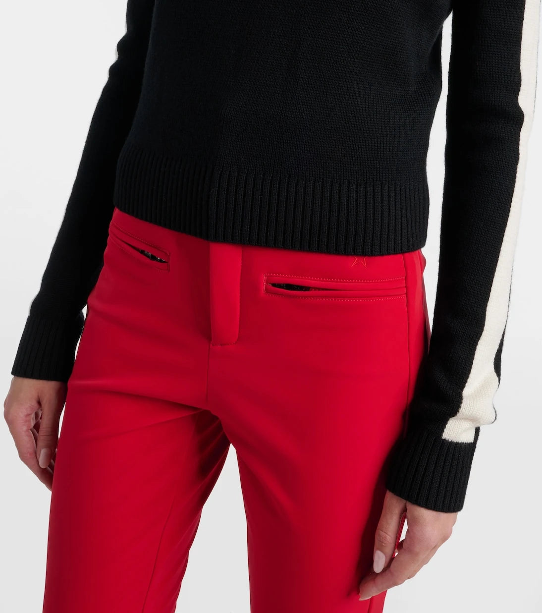 Perfect Moment - LA Tour wool half-zip sweater