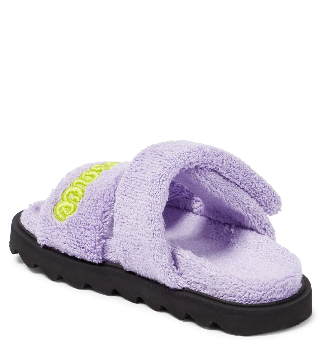 Versace Kids - Appliqué toweling sandals