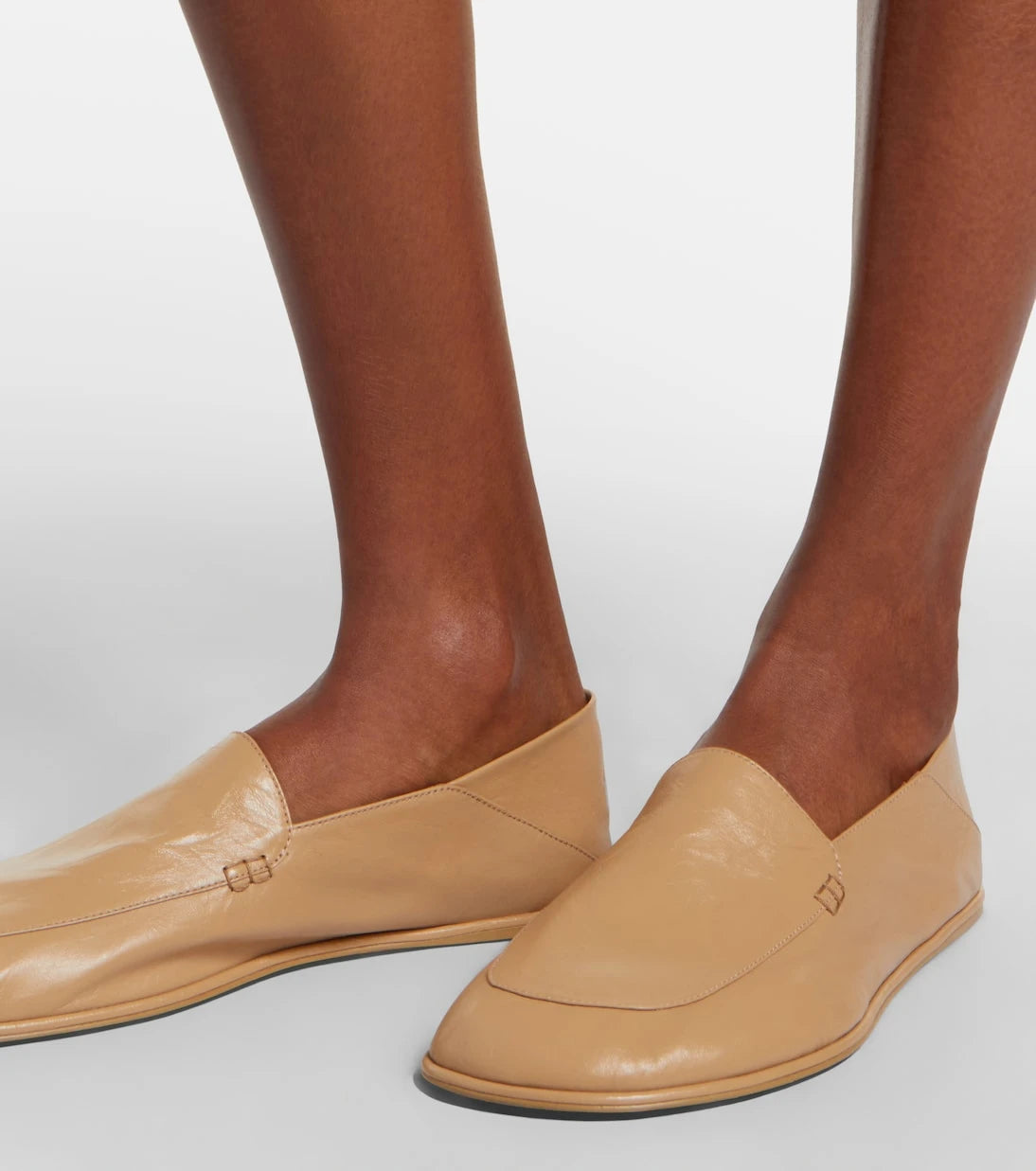 Calvin Klein Collection - Vela leather loafers