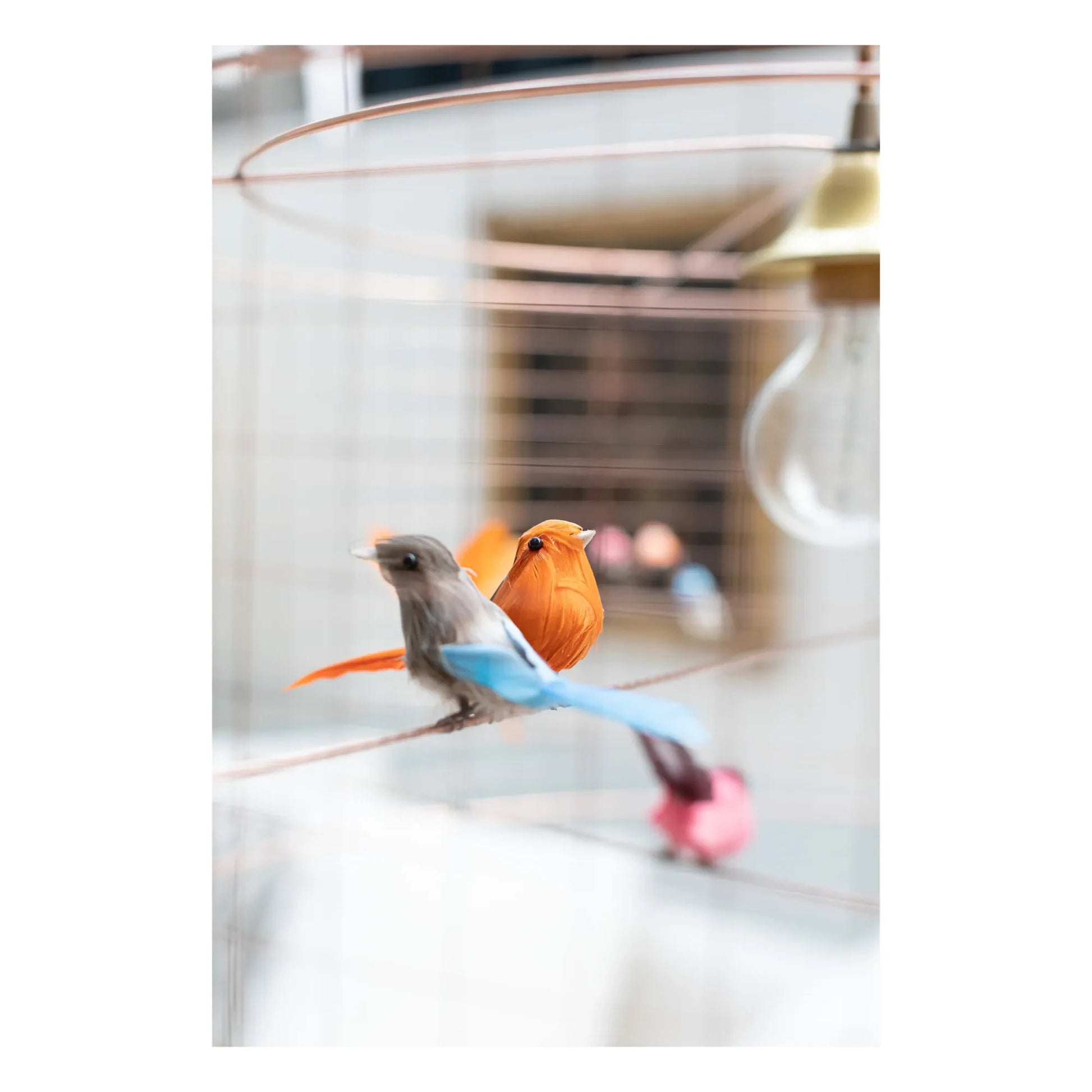 Mathieu Challières - Tall Birdcage Table Lamp