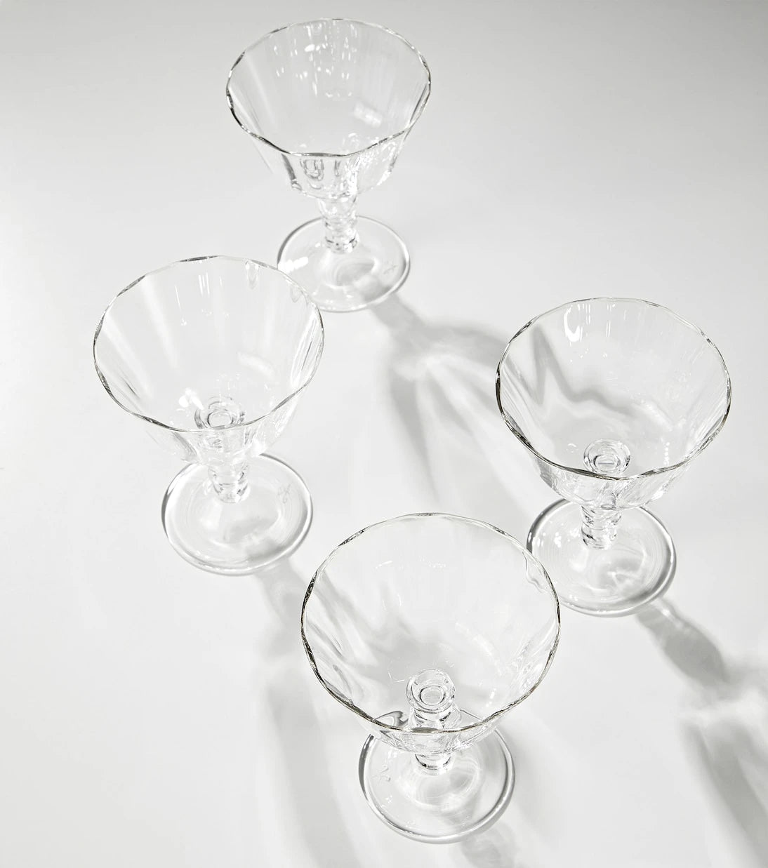 Akua Objects - Alban set of 4 champagne coupes