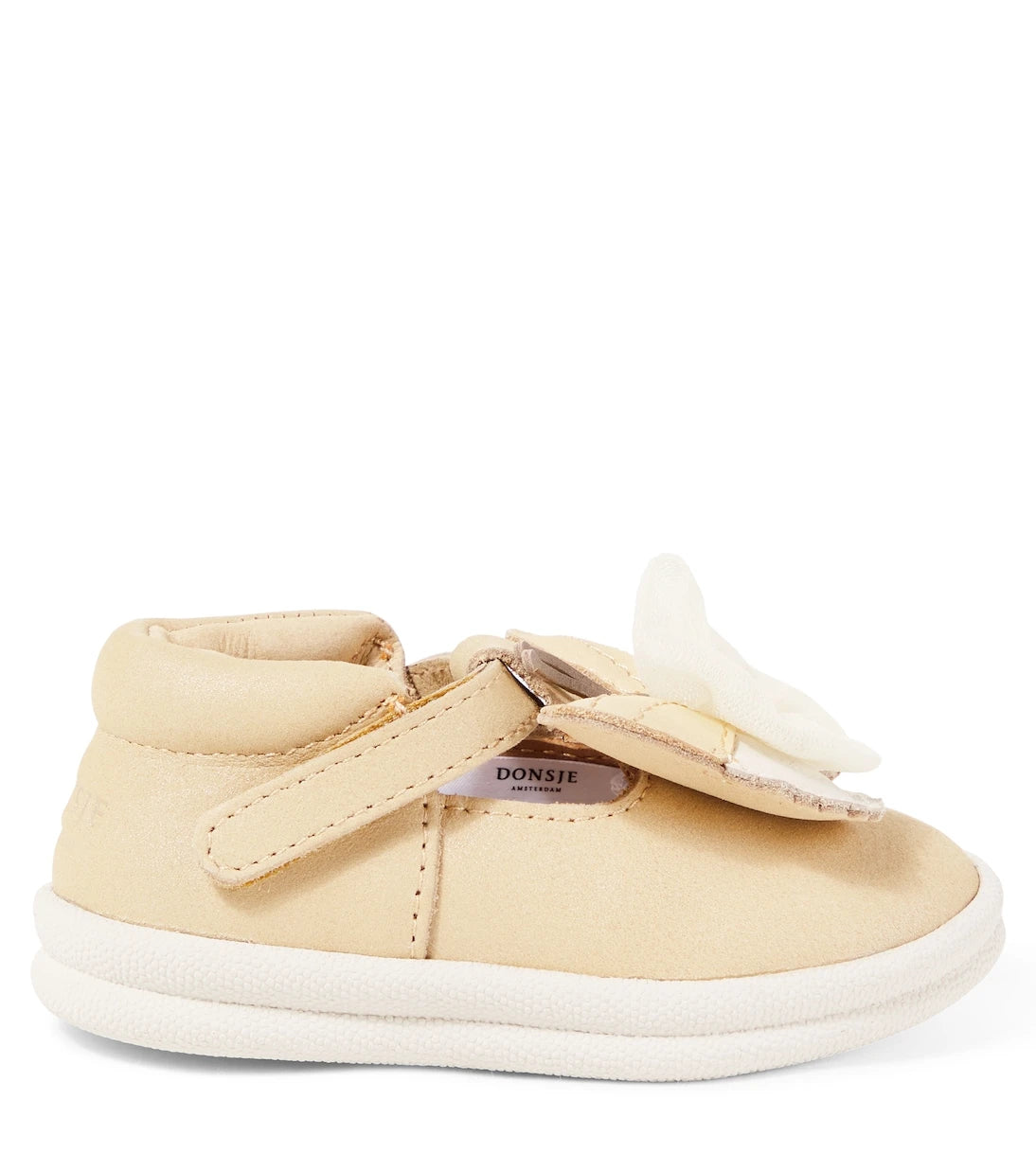 Donsje - Baby Vlindy metallic leather shoes