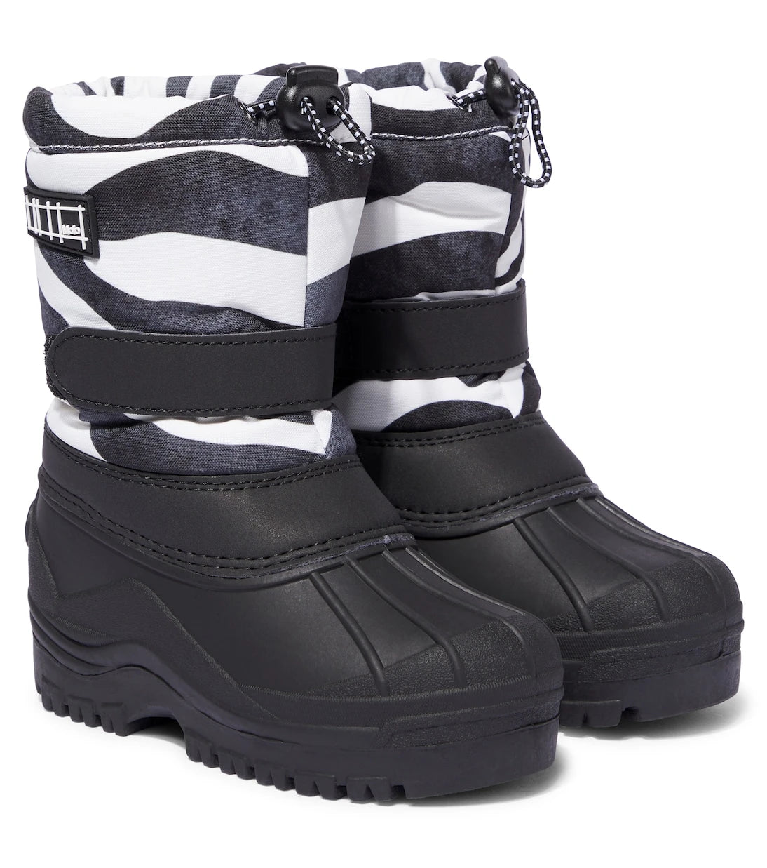Molo - Driven zebra-print snow boots