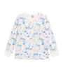 Petit Bateau Cotton Floral Pyjamas and Mask Set (3-12 Years)