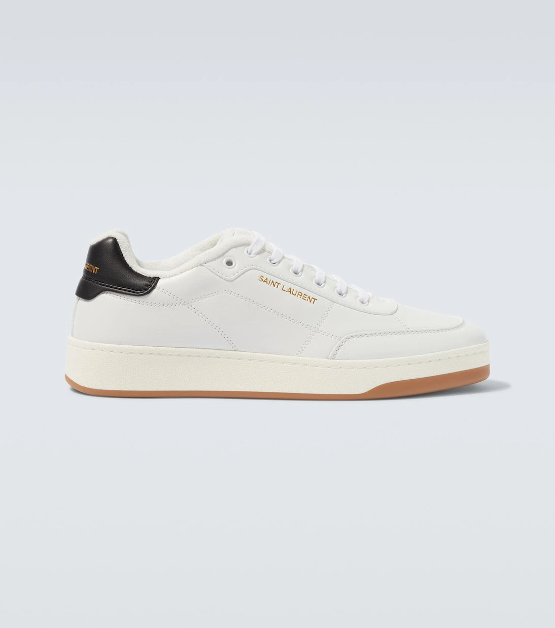 Saint Laurent - SL/61 logo leather low-top sneakers