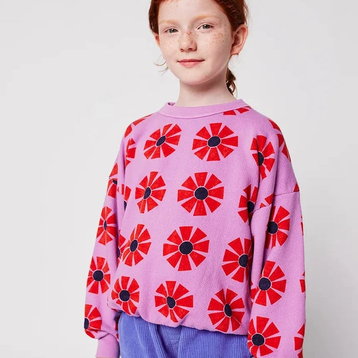 Детски памучен суичър Bobo Choses Kaleidoscope