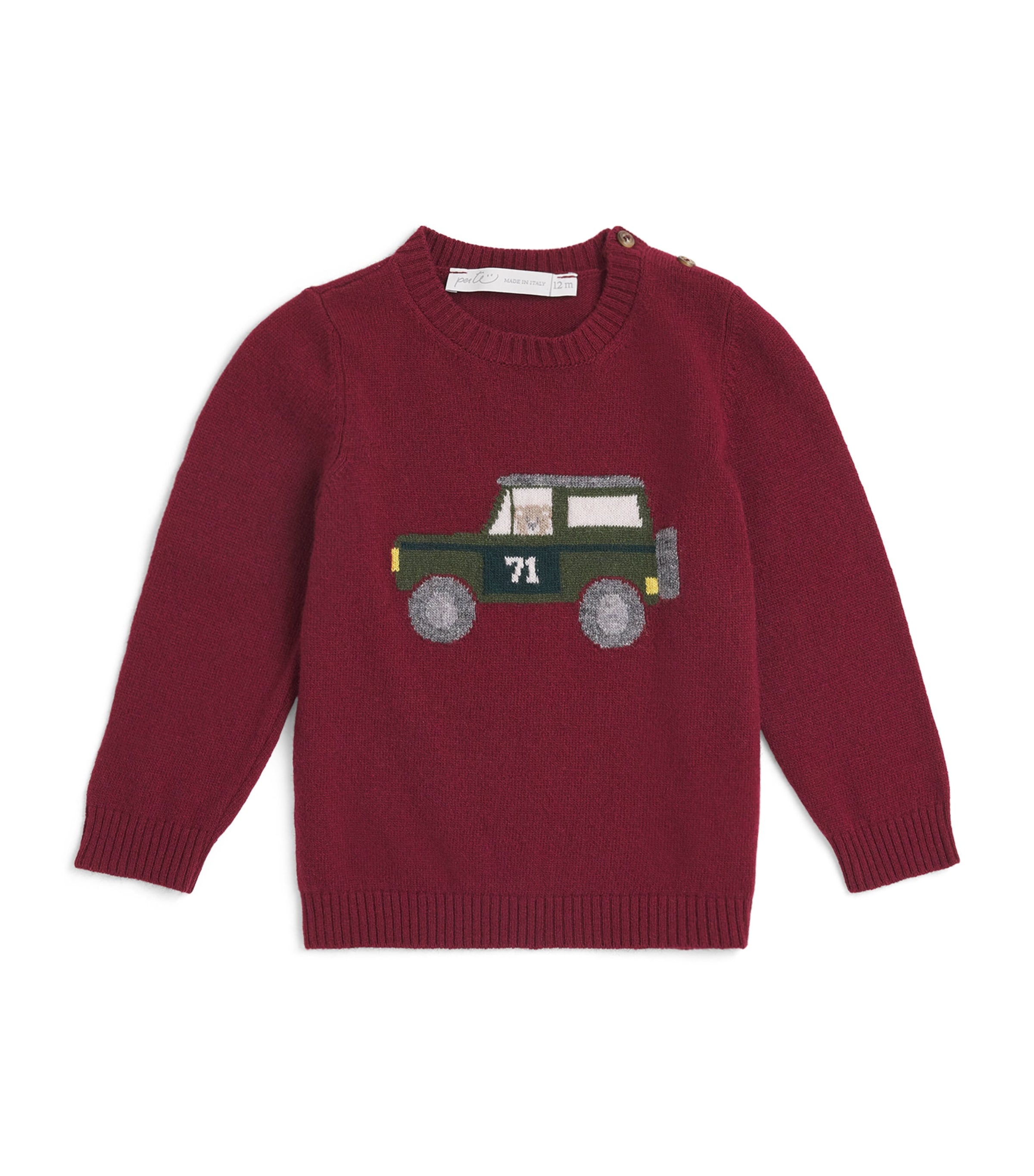 Per Te Car Sweater (3 Months-2 Years)