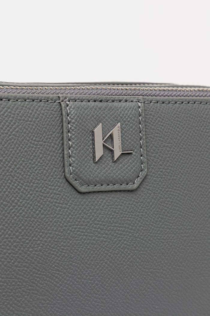 Karl Lagerfeld мъжка чанта през рамо от кожа K/MONOGRAM