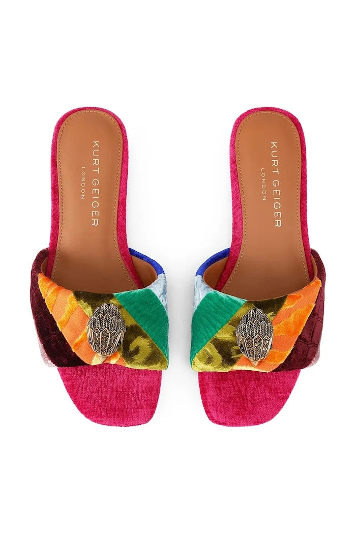 Кожени чехли Kurt Geiger London Kensington Flat Sandal